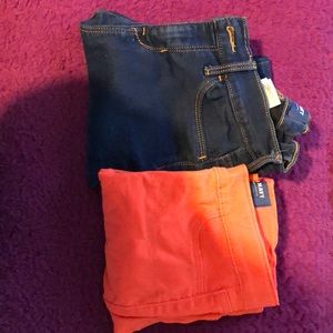 I’m selling two jeggings.